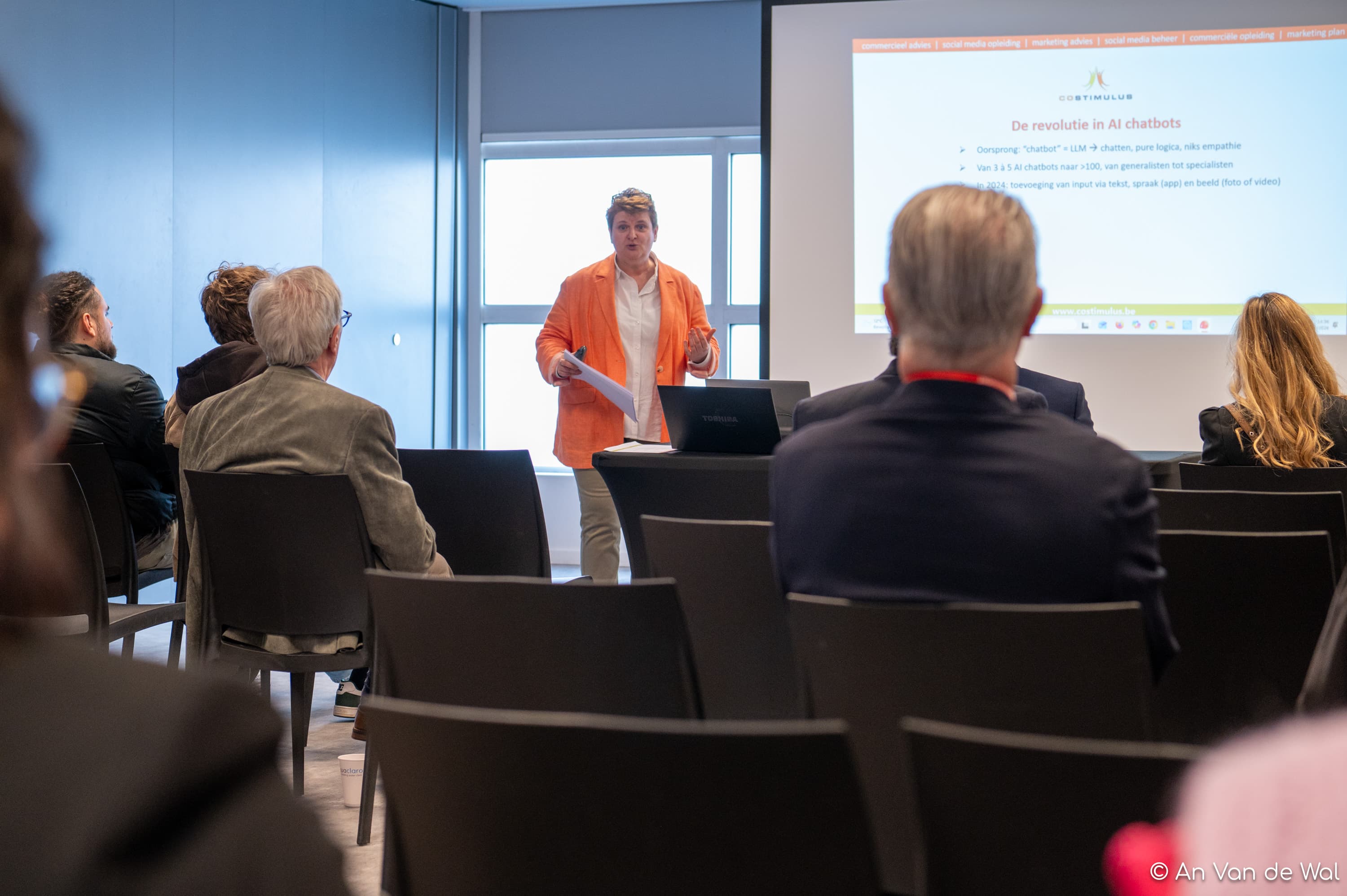 Sfeerbeeld ABE — sprekersessie